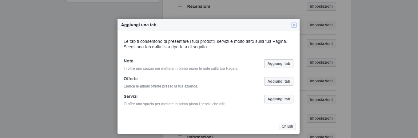 facebook ottimizza la tua pagina e inserisci le nuove tab di claudio lombardi