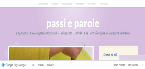 verifica in modalità anteprima del funzionamento di google tag manager di claudio lombardi esperto faceboook manager instagram