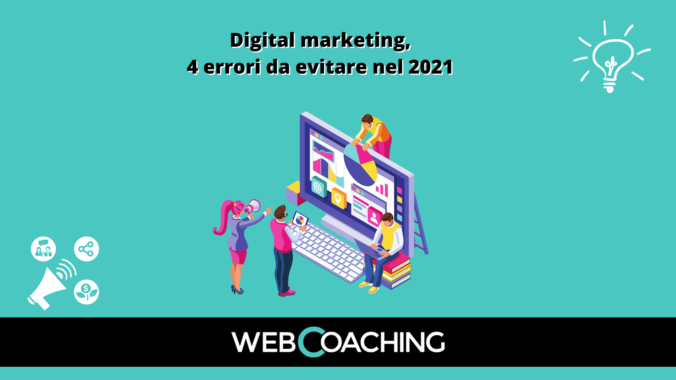 Digital marketing 4 errori
